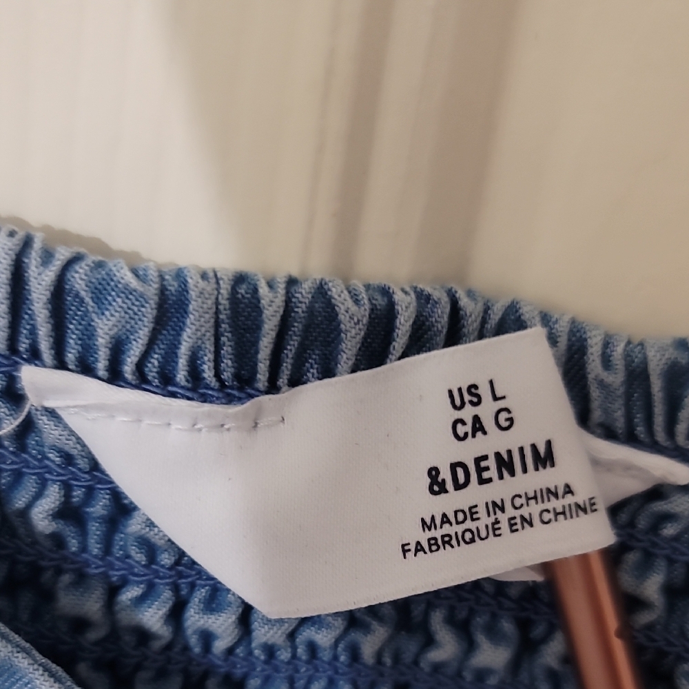 H&M Light Blue Button-Front Maxi Dress - Picture 2 of 9